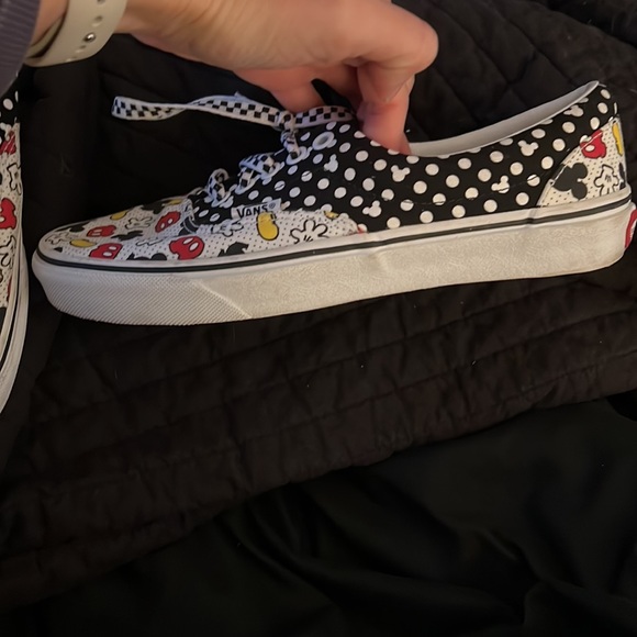 Limited edition custom designed 90th birthday Mickey mouse vans - Picture 3 of 7